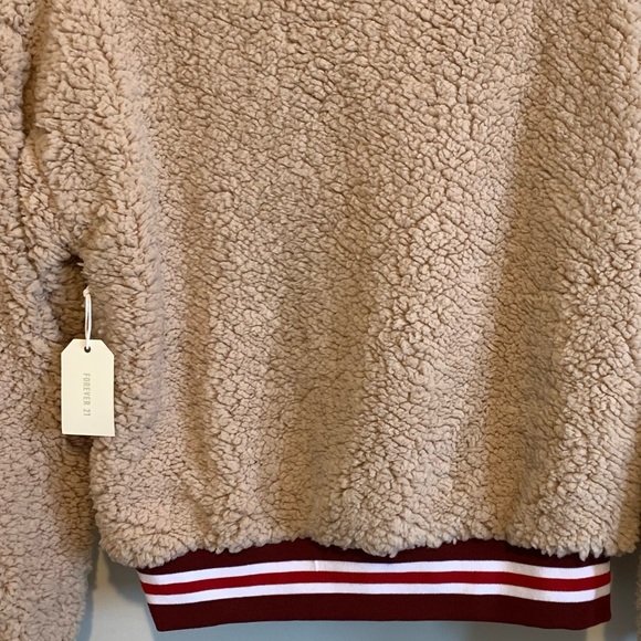 Winter CIAO Letter Print Round Neck Sweatshirt - Picture 6 of 6